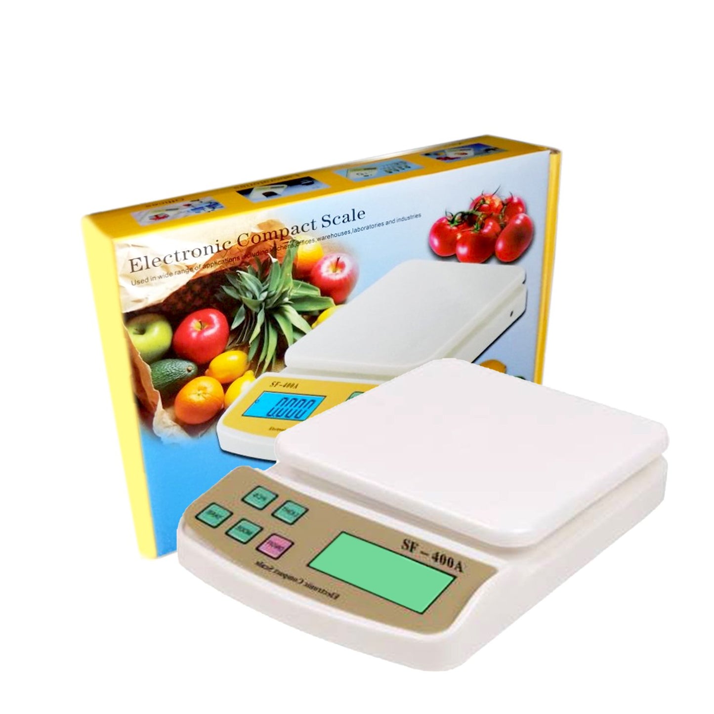 1610 Digital Multi-purpose Kitchen Weighing Scale (Sf400a)